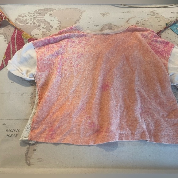 Anthropologie Pilcro Desert Intarsia Sweater Tee Size Medium - Picture 8 of 11